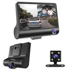 Camara Carro Dvr Hd 3 Lentes